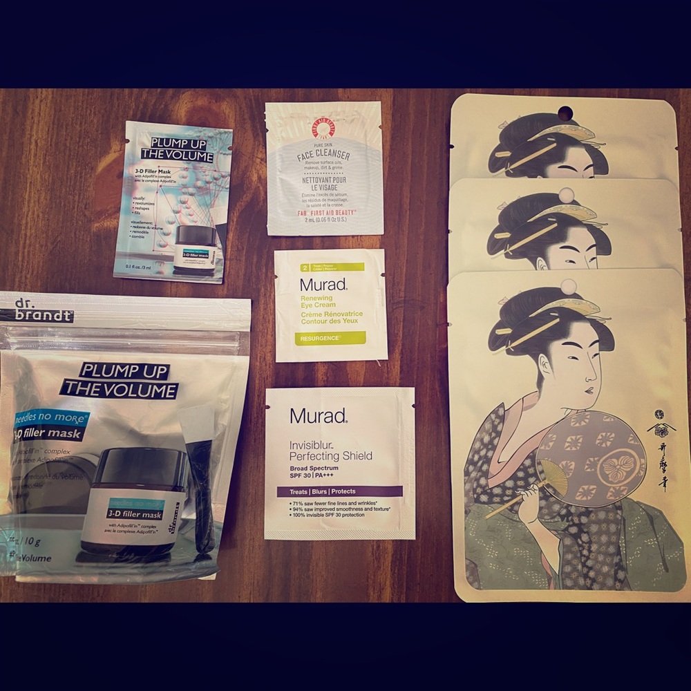 Dr. Brandt, Murad, FAB Skin Care Samples